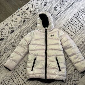 Under Armour Kids' Shimmering White Puffer Jacket
